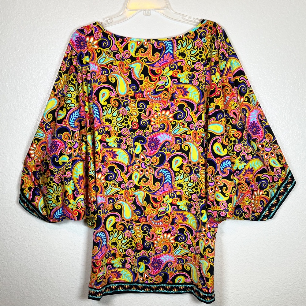 Trina Turk Paisley Swim Cover Up - Picture 6 of 10